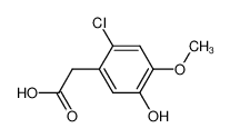 81038-49-5 spectrum, 2-Chloro-5-hydroxy-4-methoxyphenylacetic acid