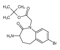 836622-71-0 1-t-butyloxycarbonylmethyl-7-bromo-3-amino-2,3,4,5-tetrahydro-1H-[1]benzazepin-2-one