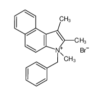 3-benzyl-1,2,3-trimethylbenzo[e]indol-3-ium,bromide 884863-08-5