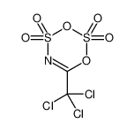 58010-14-3 6-(trichloromethyl)-1,3,2,4,5-dioxadithiazine 2,2,4,4-tetraoxide