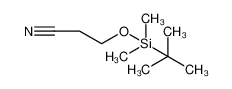 89923-33-1 spectrum, Propanenitrile, 3-[[(1,1-dimethylethyl)dimethylsilyl]oxy]-