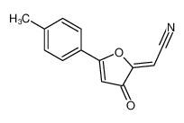 (2E)-2-[5-(4-methylphenyl)-3-oxofuran-2-ylidene]acetonitrile 97180-86-4