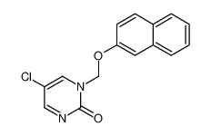 83768-40-5 5-chloro-1-(naphthalen-2-yloxymethyl)pyrimidin-2-one