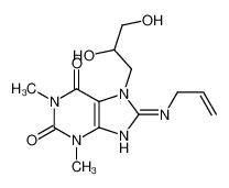 78960-43-7 structure, C13H19N5O4