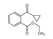 ethyl 2-(cyclopropanecarbonyl)benzoate 98%