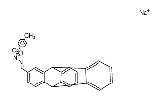 132836-77-2 spectrum, sodium 2-((9,10-dihydro-9,10-[1,2]benzenoanthracen-2-yl)methylene)-1-tosylhydrazin-1-ide