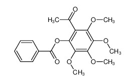 654083-30-4 spectrum, 2'-benzoyloxy-3',4',5',6'-tetramethoxyacetophenone