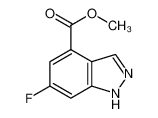 methyl 6-fluoro-1H-indazole-4-carboxylate 697739-05-2