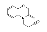 3-(3-oxo-1,4-benzoxazin-4-yl)propanenitrile 23866-12-8