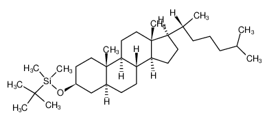 59487-26-2 dimethyl t-butyl silyloxy-3β cholestane