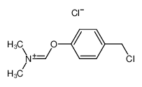 61661-14-1 (p-Dimethylimmoniomethyloxy-benzylchlorid)-chlorid