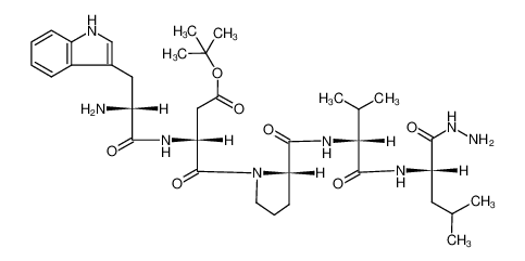 H-D-Trp-D-Asp(O-t-Bu)-Pro-D-Val-Leu-NHNH2