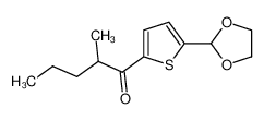 1-[5-(1,3-dioxolan-2-yl)thiophen-2-yl]-2-methylpentan-1-one 898772-90-2