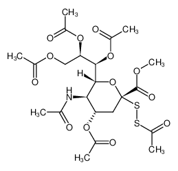 1207887-24-8 structure, C22H31NO13S2