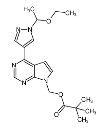 1146629-76-6 structure, C19H25N5O3