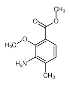 methyl 3-amino-2-methoxy-4-methylbenzoate 907190-26-5