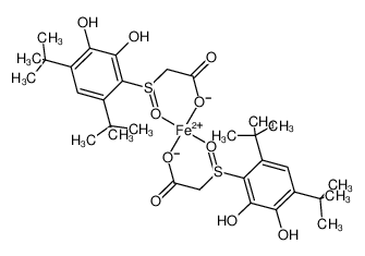 1333123-18-4 structure, C32H46FeO10S2