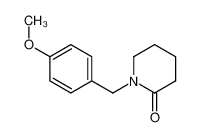1-[(4-methoxyphenyl)methyl]piperidin-2-one 128773-73-9