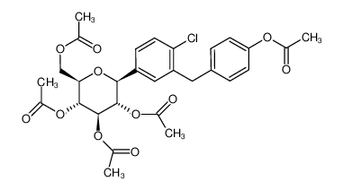 912917-85-2 structure, C29H31ClO11