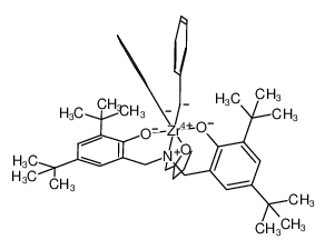 545445-85-0 structure, C49H65NO3Zr+