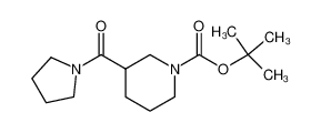 1-Boc-3-(1-吡咯烷羰基)哌啶