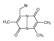 3-(溴甲基)-2,6,7-三甲基-1H,5H-吡唑并[1,2-a]吡唑-1,5-二酮