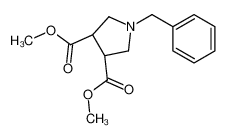 顺式-二甲基 1-苄基吡咯烷-3,4-二羧酸