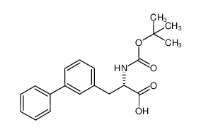 (2S)-2-[(2-methylpropan-2-yl)oxycarbonylamino]-3-(3-phenylphenyl)propanoic acid