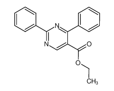 ethyl 2,4-diphenylpyrimidine-5-carboxylate 77995-07-4