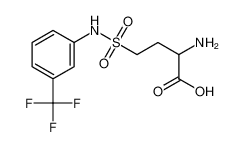 2-amino-4-[[3-(trifluoromethyl)phenyl]sulfamoyl]butanoic acid 6955-19-7