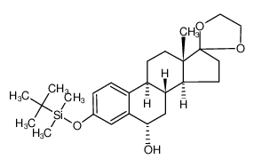 191678-69-0 17-ethylenedioxy-3-(t-butyldimethylsilyl)oxy-6α-hydroxyestra-1,3,5(10)-triene