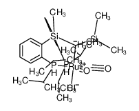 1508252-14-9 structure, C31H50ClO2P2RuSi2