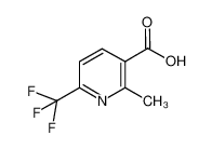 2-甲基-6-三氟甲基吡啶-3-羧酸