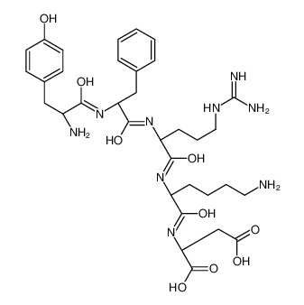 123496-58-2 structure, C34H49N9O9