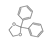 4359-34-6 spectrum, 2,2-diphenyl-1,3-dioxolane