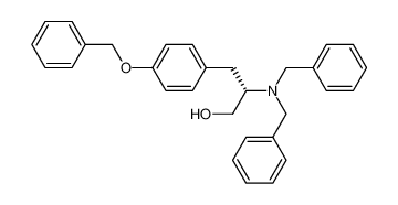 (S)-3-(4-Benzyloxy-phenyl)-2-dibenzylamino-propan-1-ol 153290-53-0