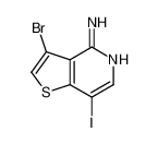 3-bromo-7-iodothieno[3,2-c]pyridin-4-amine 799293-91-7