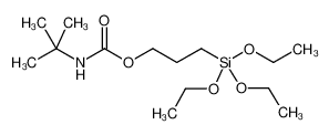 N-tert-butyl-N-(3-triethoxysilylpropyl)carbamate 137376-38-6