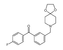 [3-(1,4-dioxa-8-azaspiro[4.5]decan-8-ylmethyl)phenyl]-(4-fluorophenyl)methanone 898761-79-0