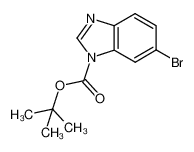 1,1-dimethylethyl 6-bromo-1H-benzimidazole-1-carboxylate