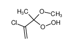 108365-81-7 (2-Chlor-1-methoxy-1-methyl-2-propenyl)hydroperoxide