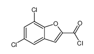 5,7-dichloro-1-benzofuran-2-carbonyl chloride 62589-59-7