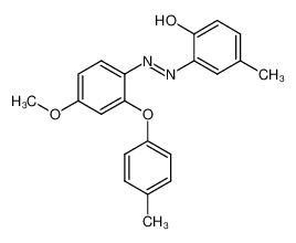 1268495-78-8 spectrum, 4-methyl-2-(4-methoxy-2-p-tolyloxy-phenylazo)phenol