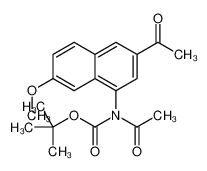 871731-76-9 乙酰基(3-乙酰基-7-甲氧基萘-1-基)氨基甲酸叔丁酯