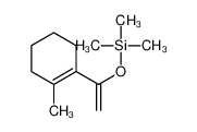 trimethyl-[1-(2-methylcyclohexen-1-yl)ethenoxy]silane 65311-21-9