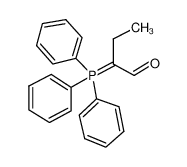 2-(triphenyl-λ<sup>5</sup>-phosphanylidene)butanal 90601-08-4