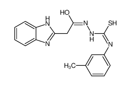 78772-34-6 structure, C17H17N5OS