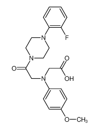 1142205-37-5 structure, C21H24FN3O4