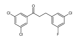 898751-40-1 structure, C15H10Cl3FO