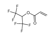 1,1,1,3,3,3-hexafluoropropan-2-yl prop-2-enoate 2160-89-6
